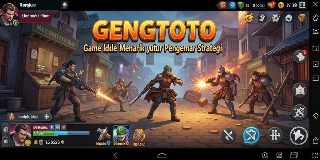 Tampilan gameplay GENGTOTO yang menarik dan santai.
