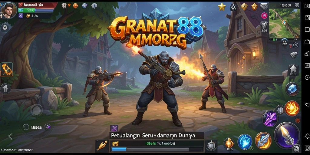 Tampilan gameplay seru dari GRANAT88 yang mengasyikkan.