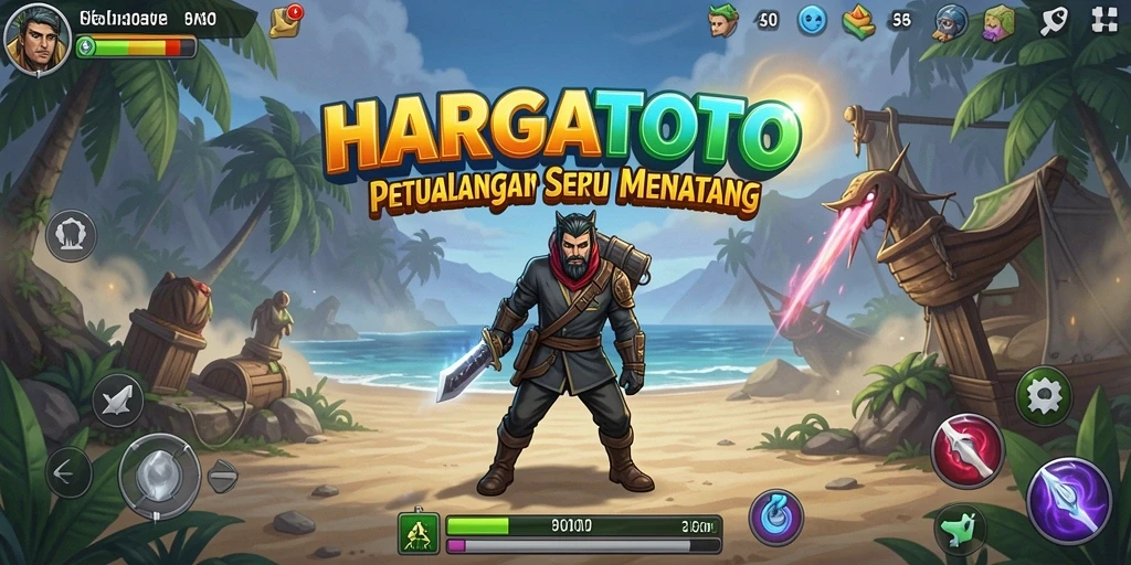 Screenshot gameplay HARGATOTO menampilkan aksi seru dalam petualangan.