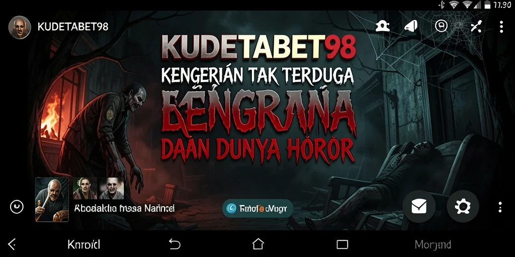 Screenshot gameplay KUDETABET98 yang menyeramkan dan menegangkan.