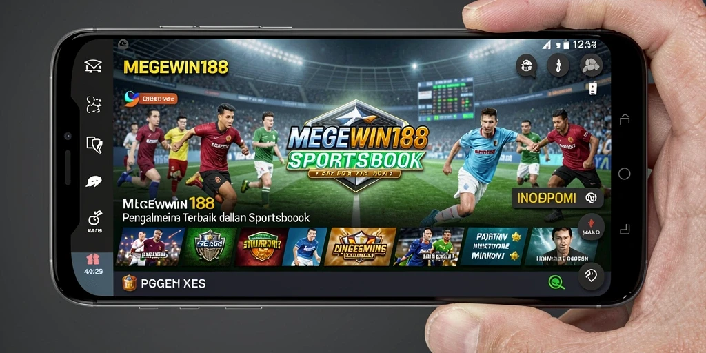 Tampilan antarmuka <strong>MEGEWIN188</strong> saat gameplay Sportsbook yang menarik.