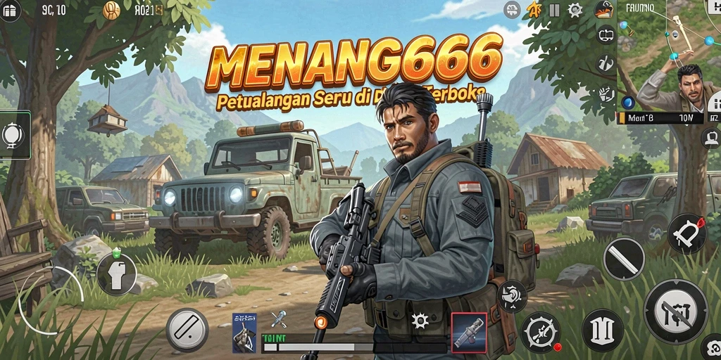 Tampilan gameplay seru di dunia terbuka MENANG666.