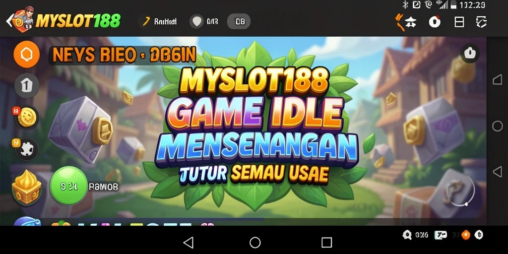 Tampilan gameplay MYSLOT188 yang menarik dan penuh warna.