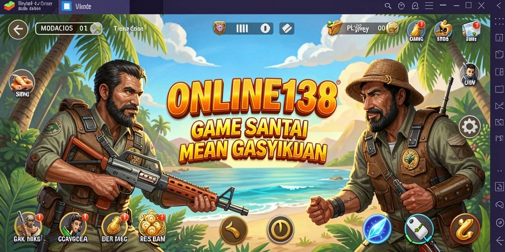 Gameplay yang seru dan penuh warna dari ONLINE138.