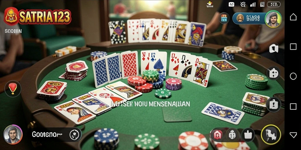 Tampilan gameplay SATRIA123 yang menarik dan seru.