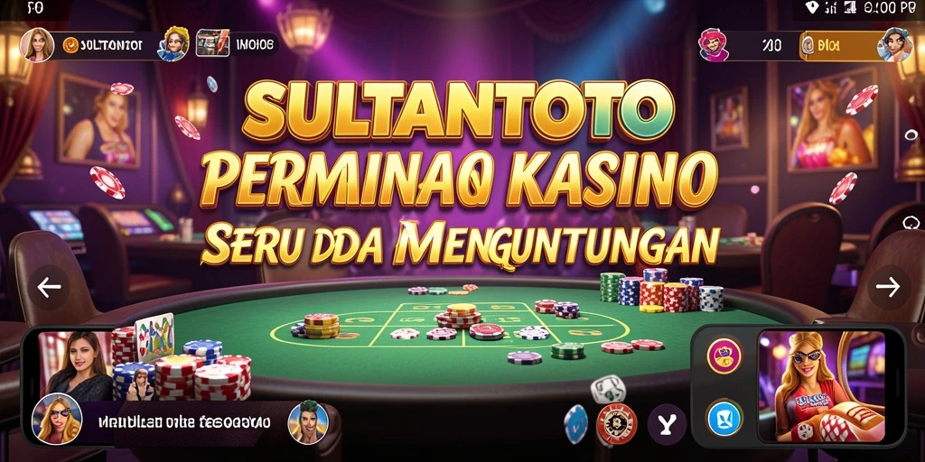 Tampilan menarik dari gameplay SULTANTOTO yang penuh warna.